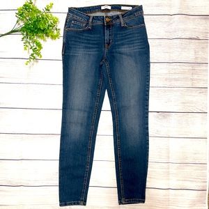🔥 Kensie Jeans effortless ankle mid rise skinny stretchy size 4/27
